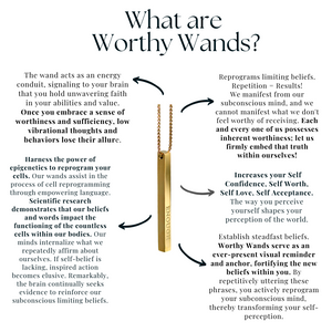 What are Worthy Wands?
