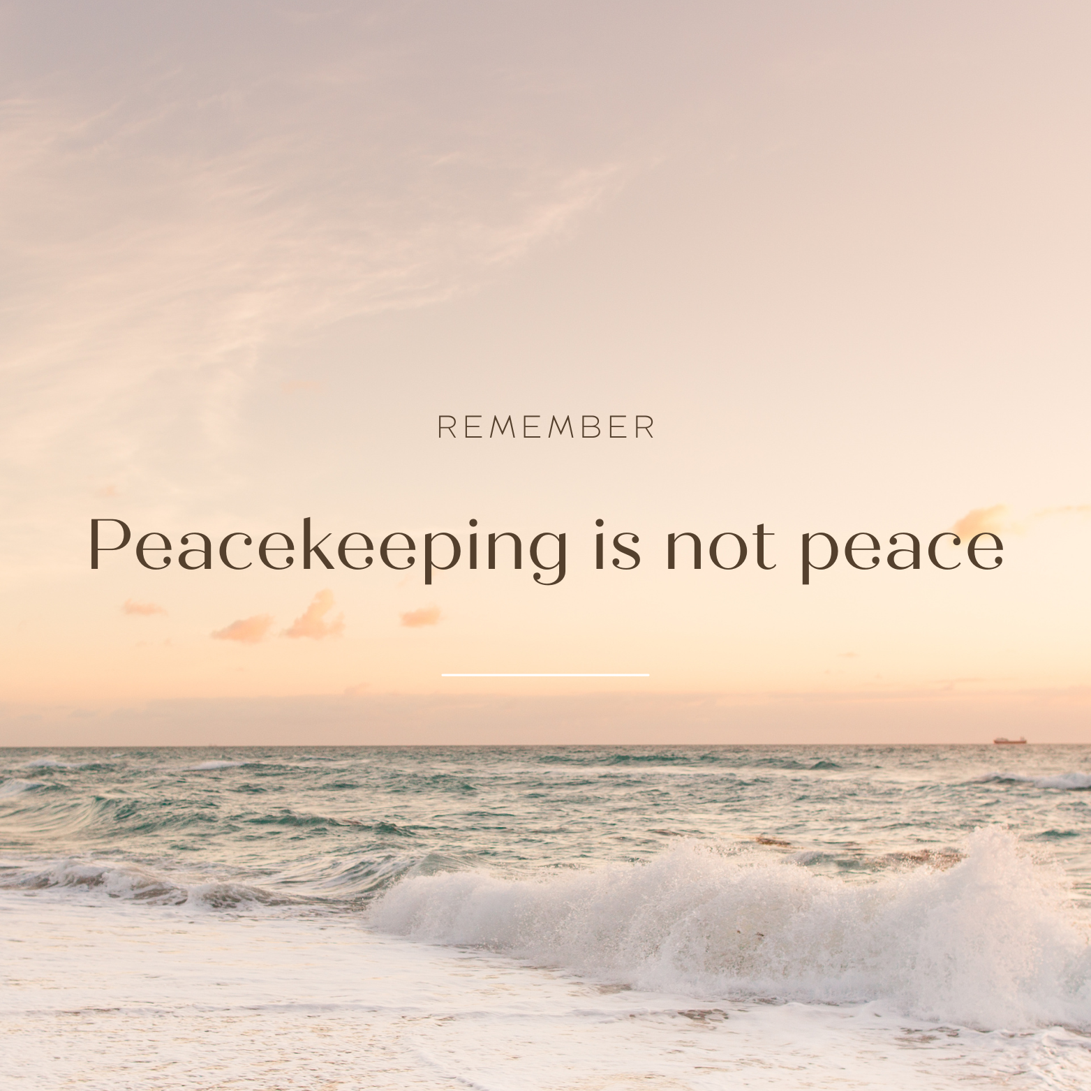 Boundaries Without War