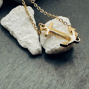 Anchored Anchor Jewelry Faith Jewerly