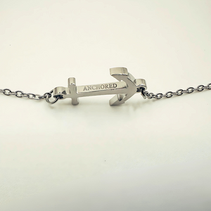 Anchored necklace for women Silver Anchor For women